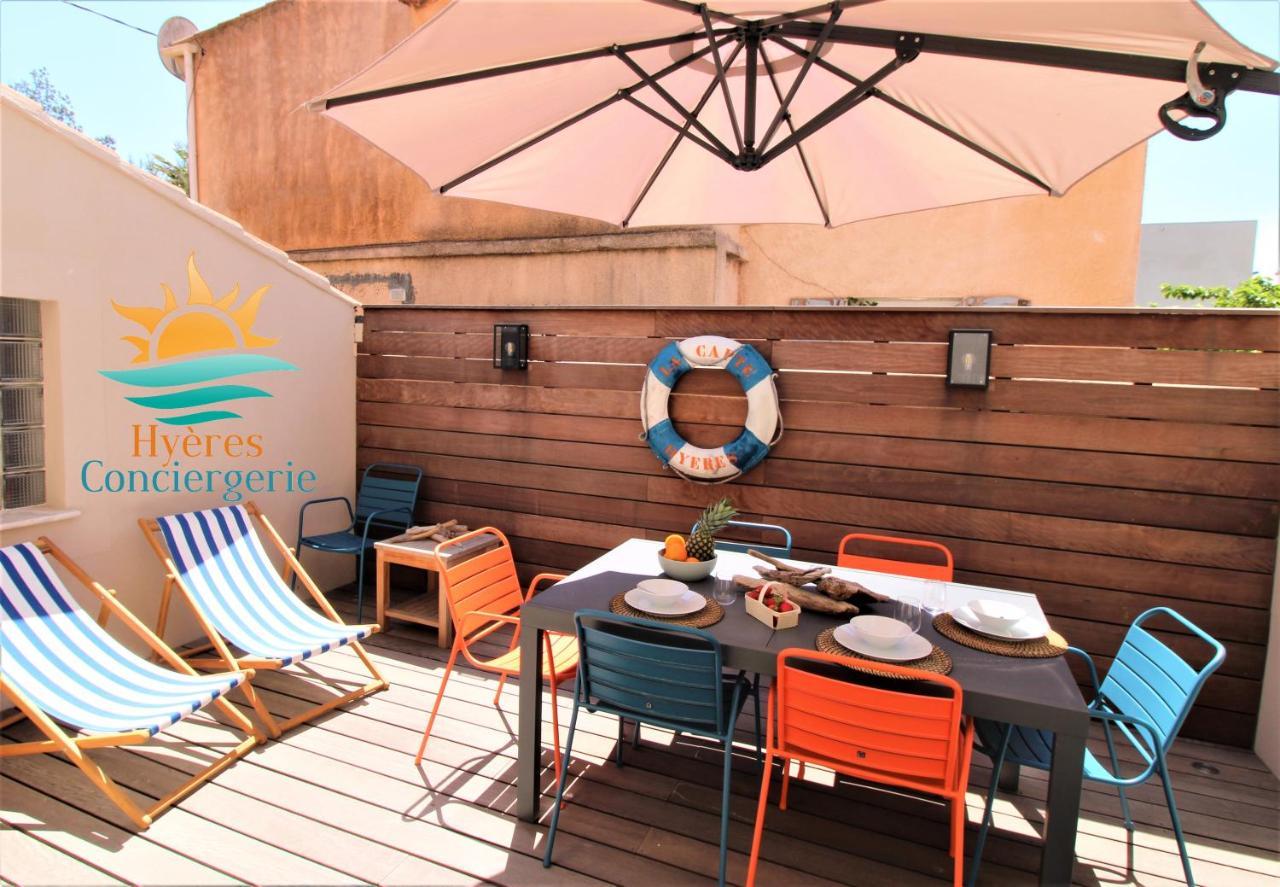 Hyeres-Plage -T2 Neuf Rdj Clim Wifi - La Capte By Hcアパートメント エクステリア 写真